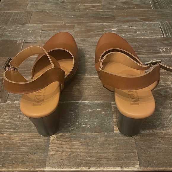 Korks by Kork-Ease Marcia Tan Leather Clogs🖤 - Picture 5 of 16